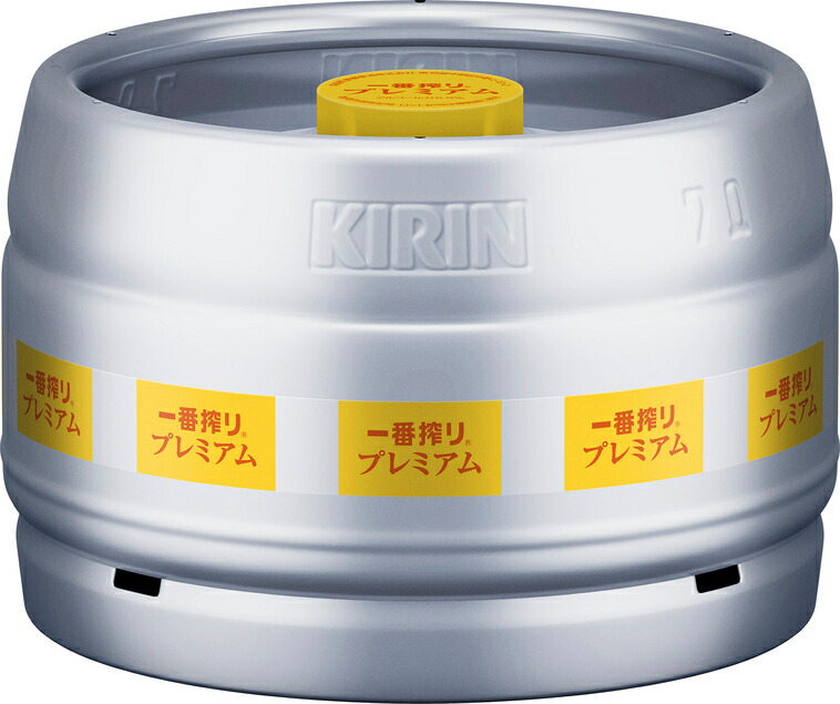 楽天市場】ビール キリン 一番搾り 15L 樽詰 1本 (往復送料込