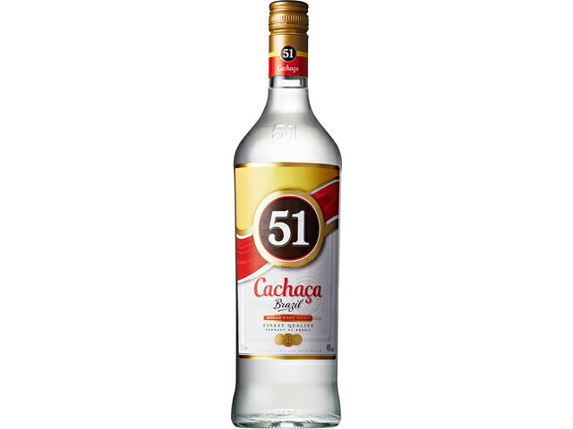 送料無料(九州・沖縄除く) カシャーサ　５１　１Ｌ 1000ml 6本(1ｹｰｽ)