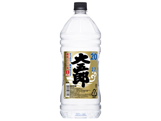 楽天市場】大五郎 甲類焼酎 アサヒ 20度 4000ml 4Lペットボトル