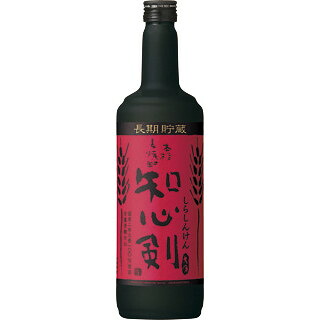 (ケース販売) 本格麦焼酎 知心剣 (しらしんけん) 25度 720ml 6本