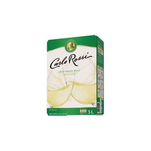 （ケース販売）（送料無料（九州・沖縄除く））　　カルロ・ロッシ　ホワイト　３Ｌ　ＢＩＢ　３０００ｍｌ　４　本