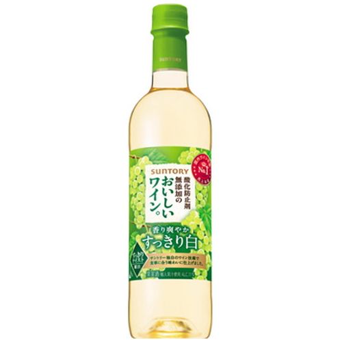 （ケース販売）（送料無料（九州・沖縄除く））　　酸化防止剤無添加のおいしいワイン　白　７２０ｍｌ　１２　本