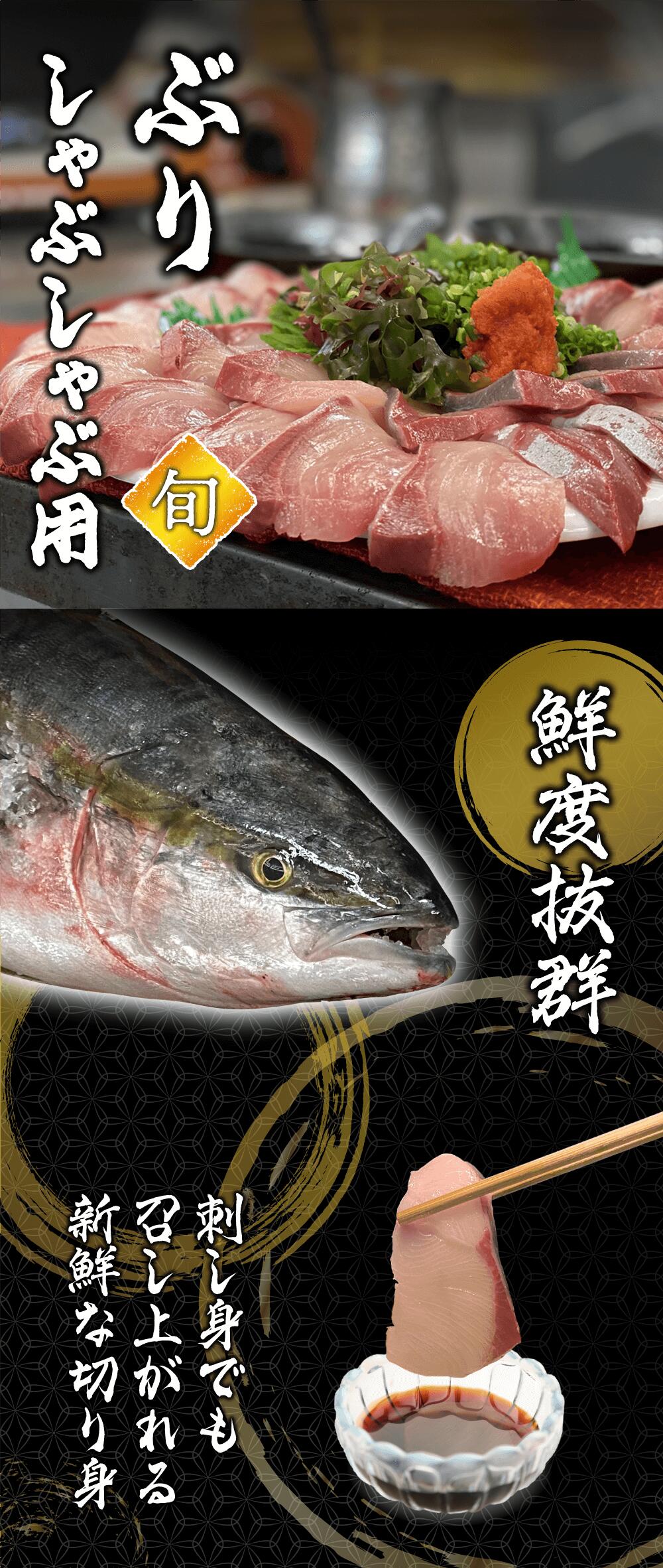 海鮮しゃぶしゃぶ2種盛 ブリ約450ｇ ご挨拶 海鮮ギフト 贈り物 ギフト お取り寄せ のし対応 鯛約0ｇセット 鍋パーティ プレゼント