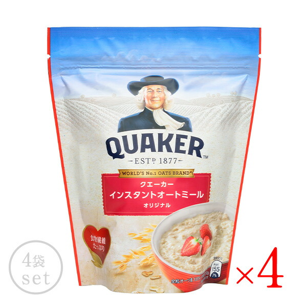 クエーカー　インスタントオートミールセット QUAKER（クエーカー） インスタントオートミール レギュラー