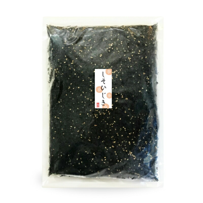 ひじきふりかけ＼しそひじき／1kg【送料無料】国産ひじき使用 ひじきごはん 業務用パック 保存食