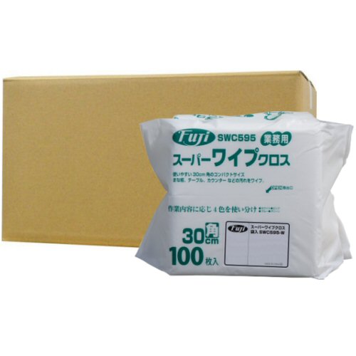 差し交わす ふきん スーパーワイプクロス 袋入 薄っぺら 白いこと 30糎角 [958100] 100枚×18袋 御役目用 カウンタ 西洋手ぬぐい 御厨子所 百貨店 うしろ側yd 食料雑貨類工業プラント