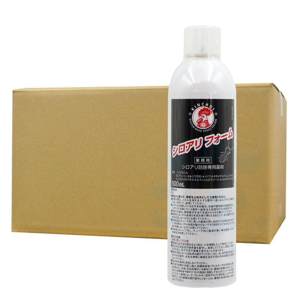 白蟻駆除用殺虫スプレー シロアリフォーム 500ml×6本セット