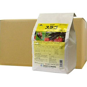 スラゴ 2kg 8袋 ネズミ駆除方法 ナメクジ類 カタツムリ類 アフリカマイマイ ヒメリンゴマイマイ駆除 害虫駆除 農薬 スラゴ 快適クラブ 店 お買い得ケース購入送料無料 なめくじの被害のある野菜 花 果樹 草木に使用できる