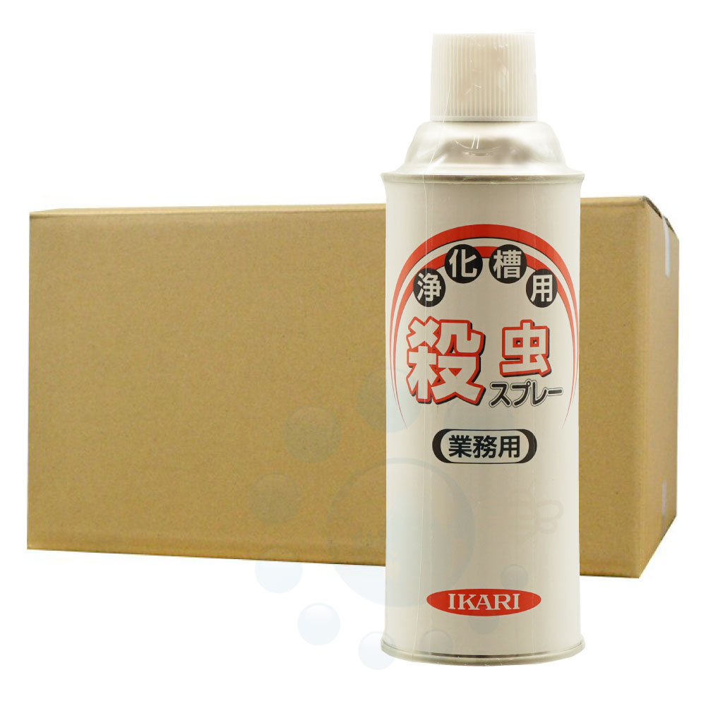 御厨子所 浄化槽用殺虫吹きつける 420ml×24本 チョウバエ アメリカミズアブ コバエ ユスリカ追い出し