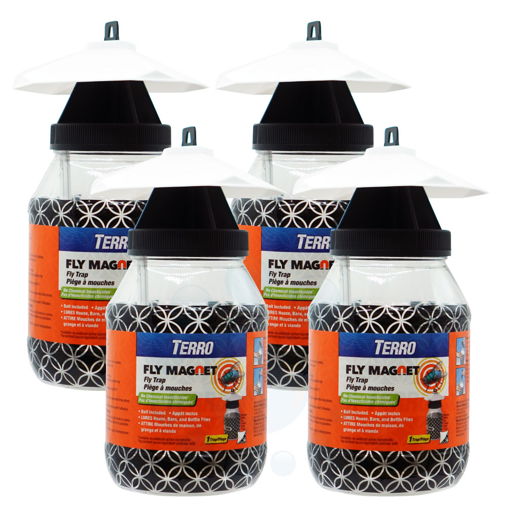 楽天市場 人気 匂いで誘引 ハエ捕獲器 屋外用 フライマグネット 1個 誘引剤1個付き クロバエ イエバエ ハエ 捕獲 トラップ あす楽対応 虫退治楽天市場店