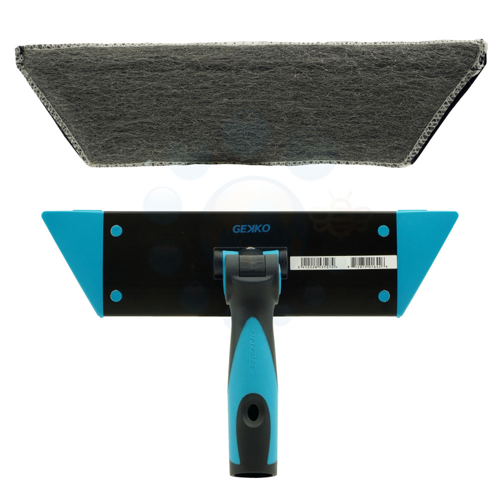 【楽天市場】モアマン ゲッコー パッドホルダー M27535 + スチールウールパッド M27536 窓 ガラス 掃除 シール 剥がし