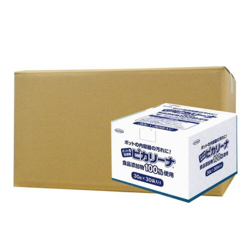 ポット用洗い濯ぎ剤 ピカリーナ （30g×30袋入）×6個 入れもの売りわたす 湯垢 色変わり もらいサビ取っぱらう