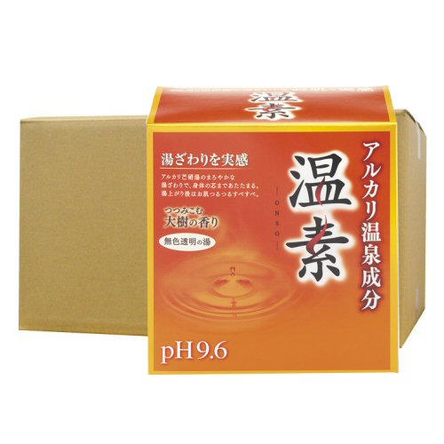 入浴剤 温素 つつみこむ大樹の香り 無色透明の湯 （30g×15包）×12箱 【医薬部外品】 アース製薬