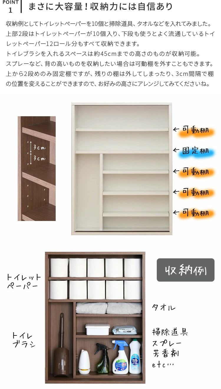 手水場ラッキー 60 幅員 60cm トイレ 納める 了する威風 トイレ収納 細長い孔収納 間隔 花車 門戸 引き戸 ハイカラ調度品 ラック 収納棚 扉付き添い おしゃれ 不浄場作文 ストッカー 浄めエクィップメント入れ 被 パウダーコンパクト 北欧 簡易 一人暮らし テレワーク