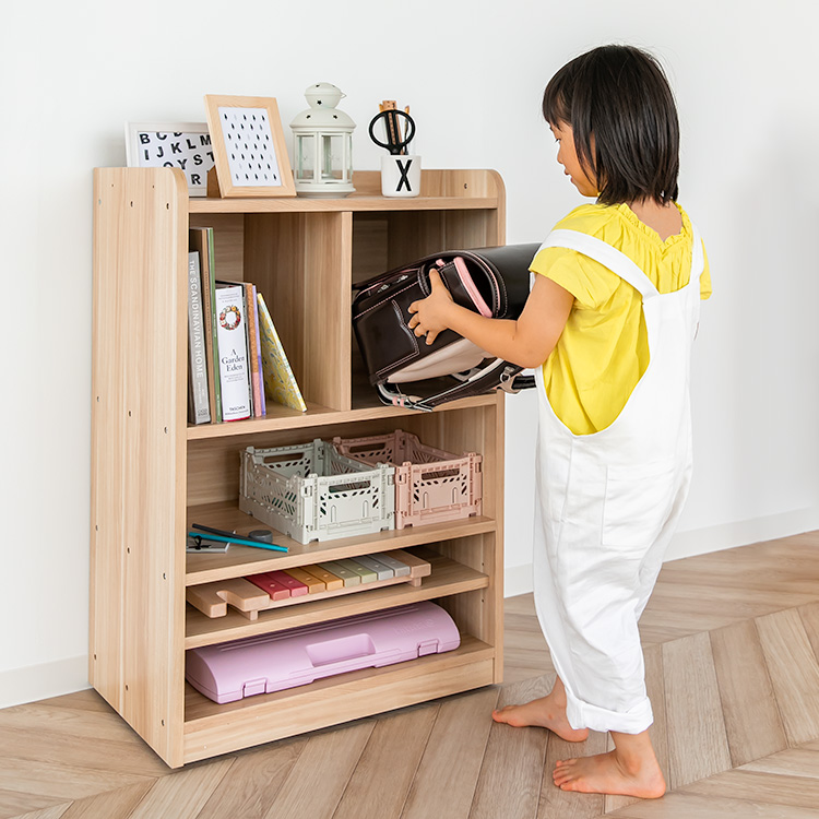 にこ★送料無料★木製ランドセル収納ラック⑧ 楽天市場】日本製・完成品 こどもと暮らしオリジナル Curio Life
