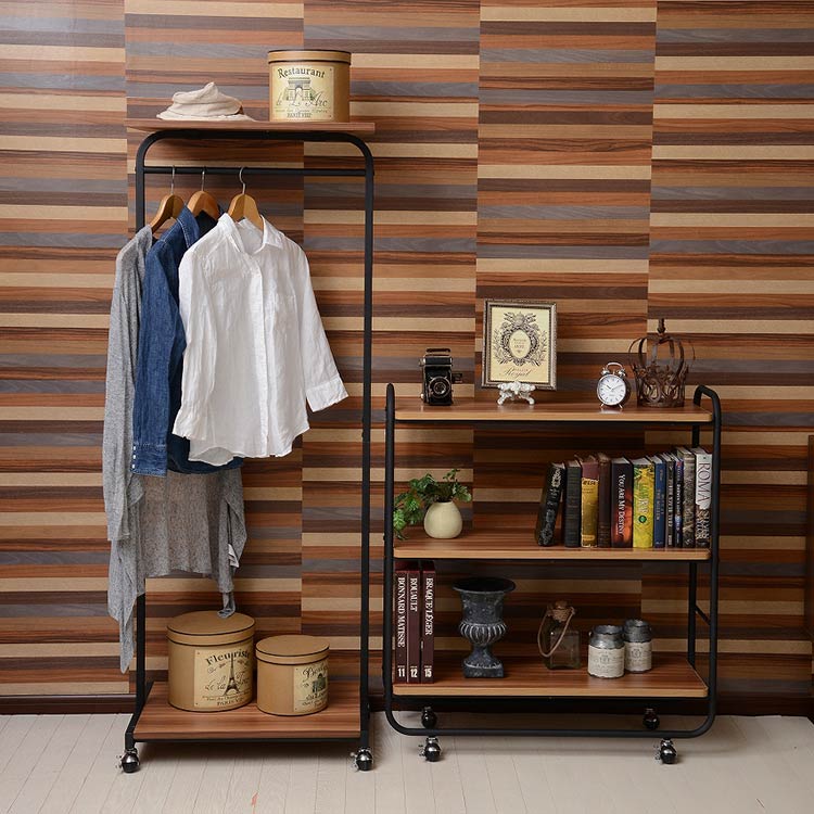 メーカー直送品 ハンガーラック 幅60 マッシュ スリム おしゃれ 省スペース 棚付き パイプハンガー クローゼット服 収納 コートハンガー コート掛け 木製 スチール製 キャスター付き 洋服掛け おしゃれ家具 かっこいい ブルックリン 西海岸 男前 一人暮らし 可動式 Soone It