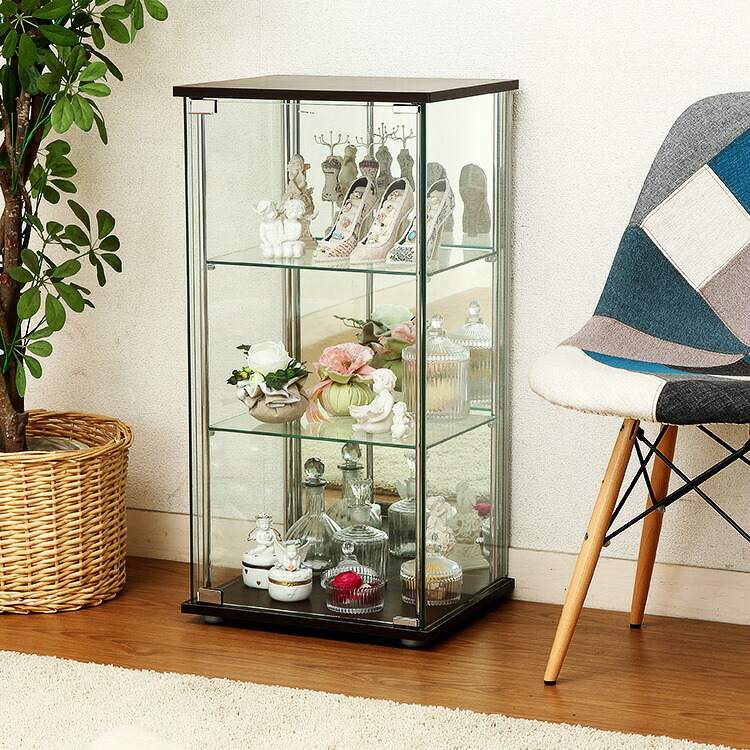 唐木家具　コレクションケース　鏡　壁掛け　アンティーク　A4 楽天市場】A032747高級感 豪華鏡 アンティーク調 壁掛け鏡