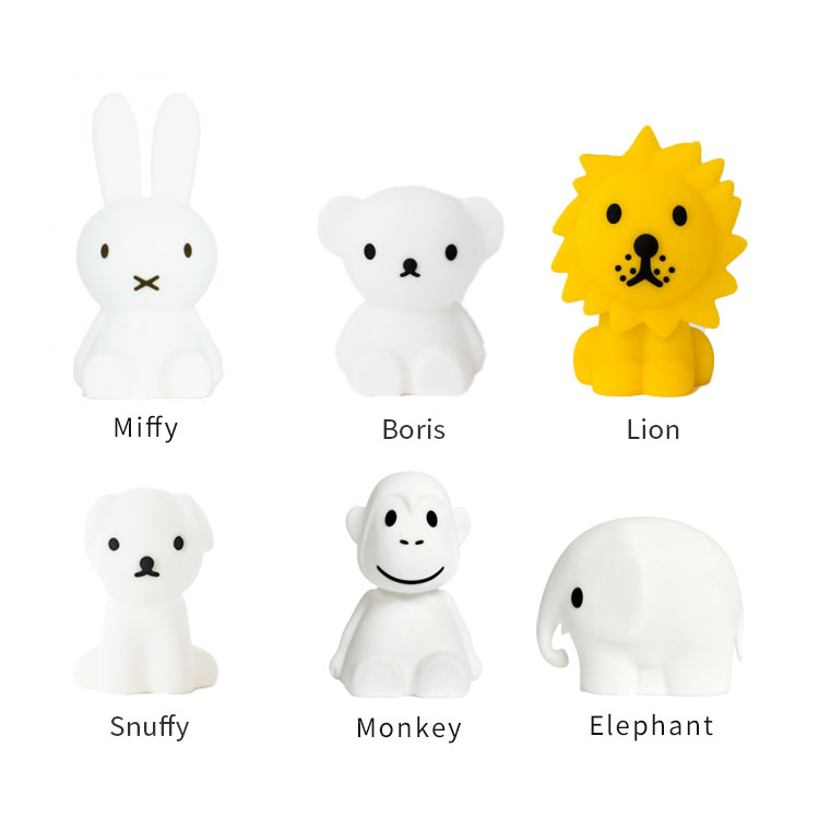 ミッフィーBundleOfLight【ミニサイズグッズ授乳ライトLEDナイトライトバンドルライト間接照明miffyミッフィーボリスライオン子供部屋寝室可愛い子供キッズMr.Maria誕生日出産祝いプレゼントダイニング用食卓用一人暮らし父の日実用的】