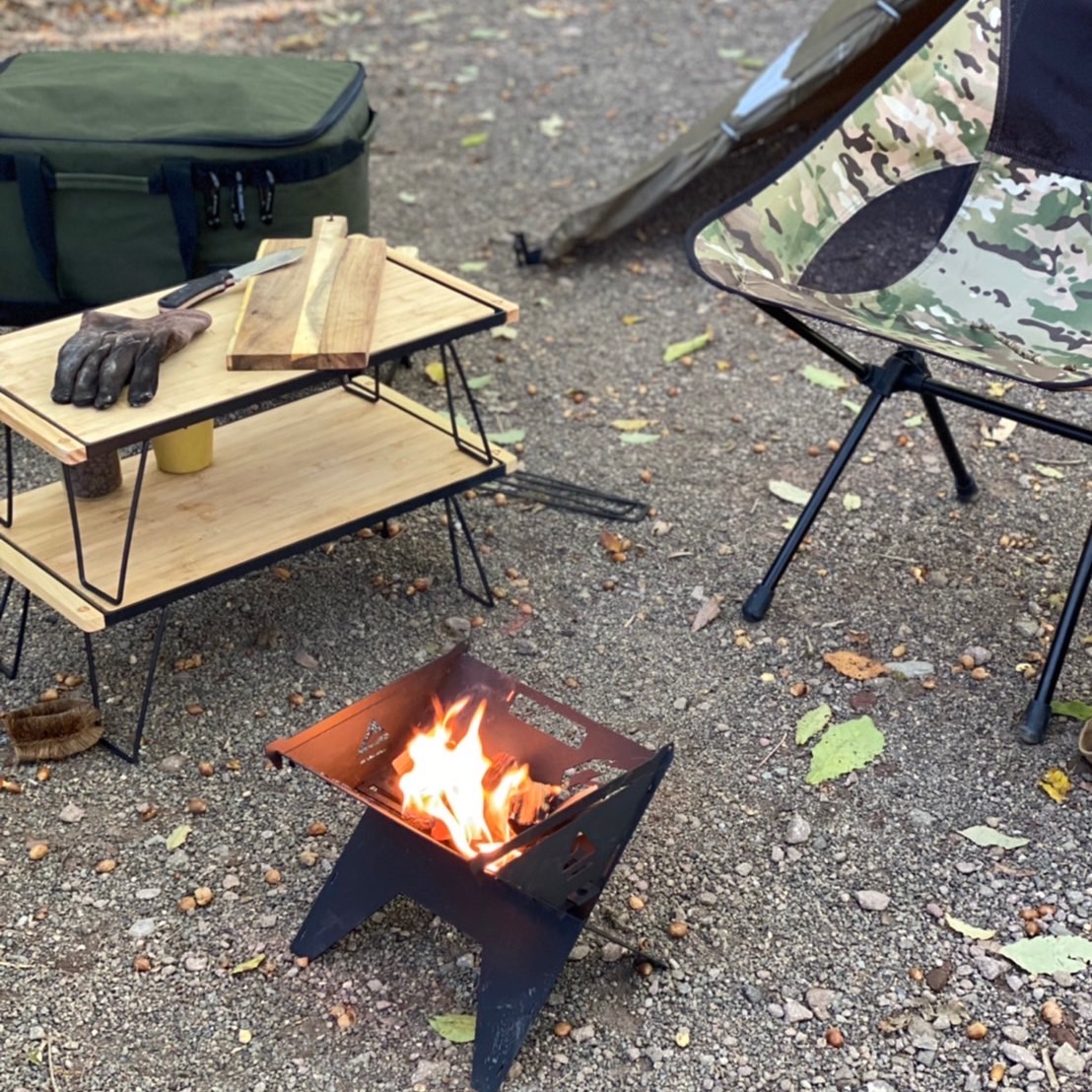 【楽天市場】ChillCamping チルキャンピング フィールドラック(ラック単品) キャンプ アウトドア テーブル 焚き火テーブル