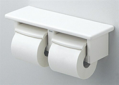TOTO 棚付二連紙巻器 YH64SR#NW1