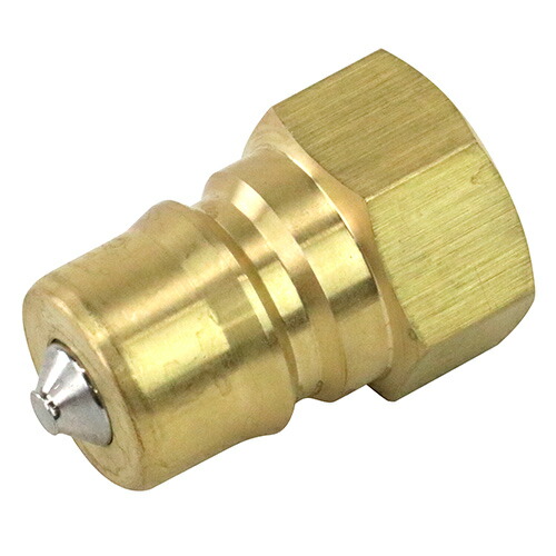 SK11 SPカプラTypeA プラグ 4P-A/NBR/BRASS 藤原産業