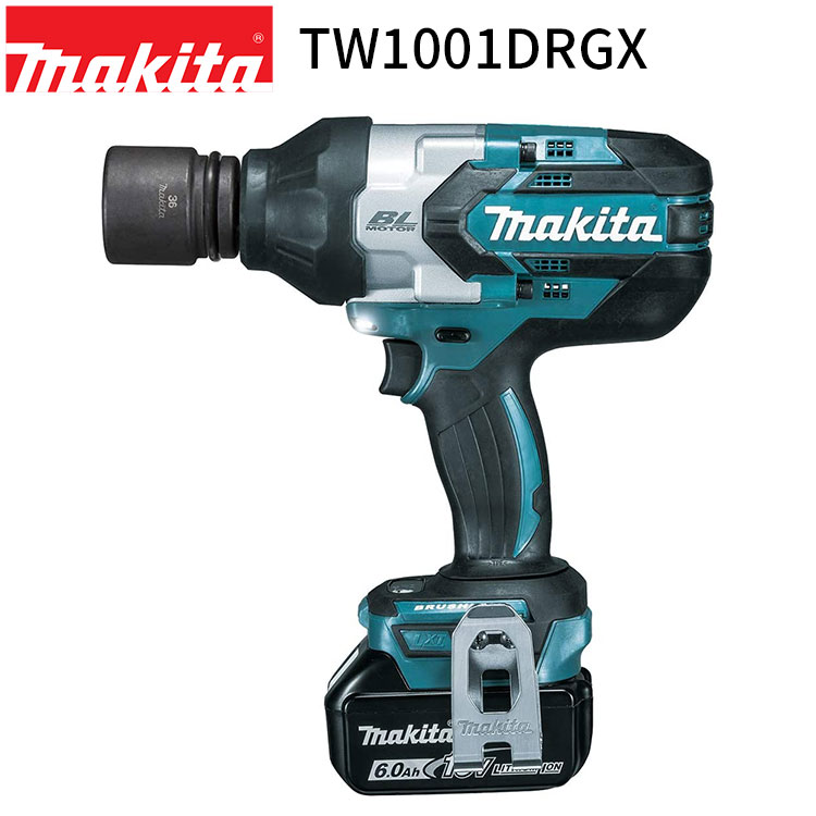 マキタ 充電式 インパクトレンチ TW1001DRGX 18V 【バッテリ×2・充電器・ケース付き】 makita DIY 充電式 コードレス 工具 電動 電動工具 プロ