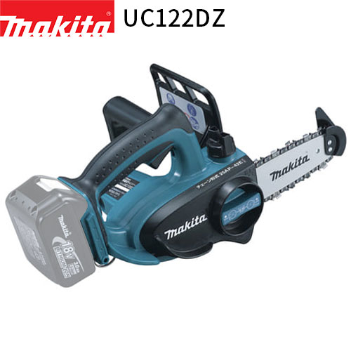 [正規店] マキタ 充電式 チェンソー UC122DZ 18V リチウムイオンバッテリ 【バッテリ・充電器別売】 makita DIY 充電式 コードレス コンパクト バッテリー 工具 電動 電動工具 プロ リフォーム チェーンソー 掃除
