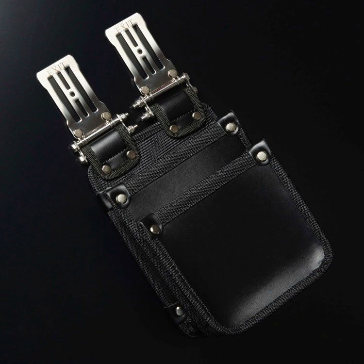 楽天市場】NEXT WORKERZ WORKERZ EXIT 薄型腰袋2段 M EXTUKB02MBK 工具