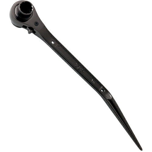 限定カラー TOP 鳶仕様ラチェットレンチ ブラックニッケルメッキ仕様 RM-17X21N-BT-BN ラチェットレンチ 工具