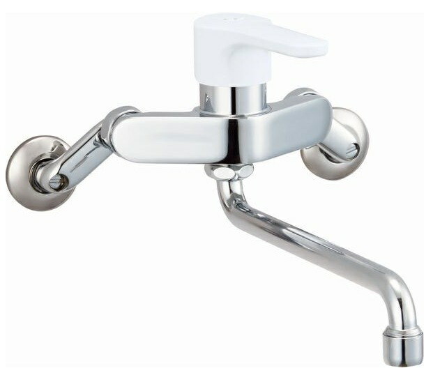 楽天市場】LIXIL・リクシル シングルレバー混合水栓 SF-WM430SY(JW