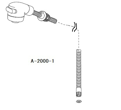 LIXIL(INAX) シャワーセットASSY A-2000-1【特注品】