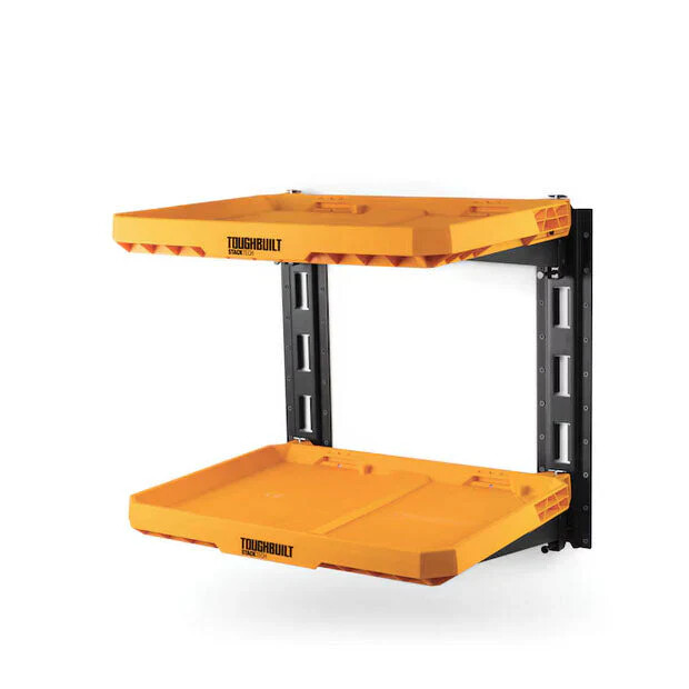 タフビルト スタックテック 2シェルフ収納システム TB-B1S3-M-20 TOUGHBUILT STACK TECH 収納ボックス ツールボックス 工具入れ 道具入れ パーツケース 13,200円