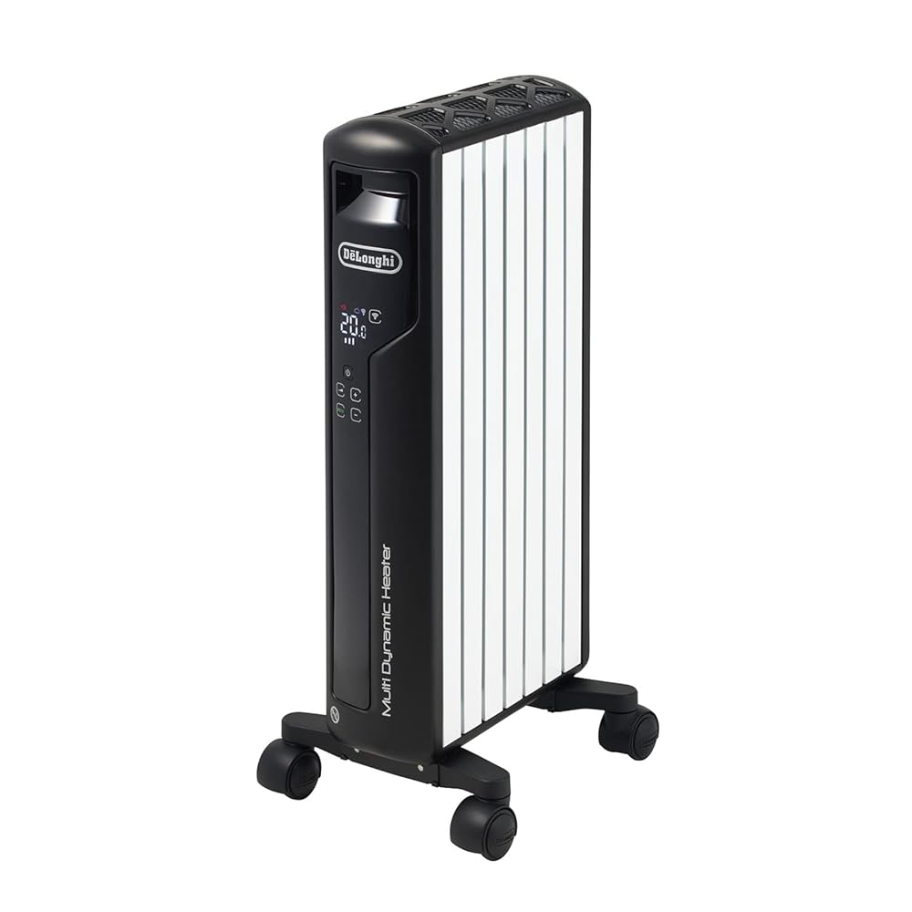 マルチダイナミックヒーター Wi-Fiモデル 900W 6～8畳 アプリ操作 デジタル式+オートアダプティブテクノロジー ブラック デロンギ MDHAA09WIFI-BK｜快適ネットショップ 24,978円