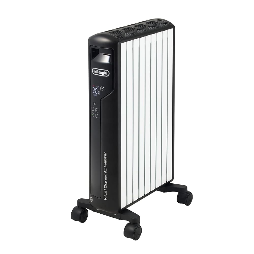 (DeLonghi)マルチダイナミックヒーター 無し風暖房装置 Wi-Fiひな形 MDHAA12WIFI-BK