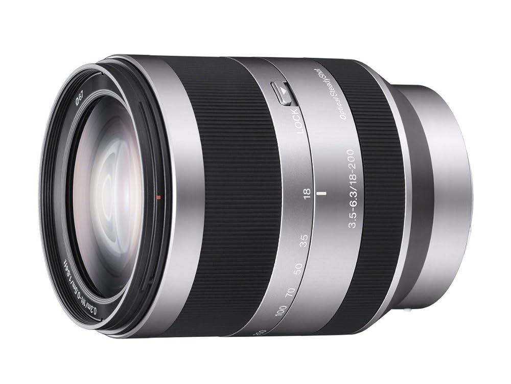 SONY 高倍率望遠レンズ E 18-200粍 F3.5-6.3 OSS ソニー Eマウント用 APS-C専用 SEL18200