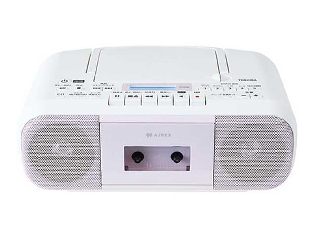 東芝 TOSHIBA CDラジオカセットレコーダー さくら色 TY-CDS9(P)