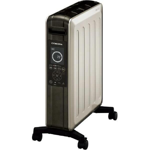 CORONA コノナ DHS-1219 ノイルヒート オイルレスヒーター Amazon | DHS-1219-SW(ホワイトシルバー) ノイルヒート オイルレス