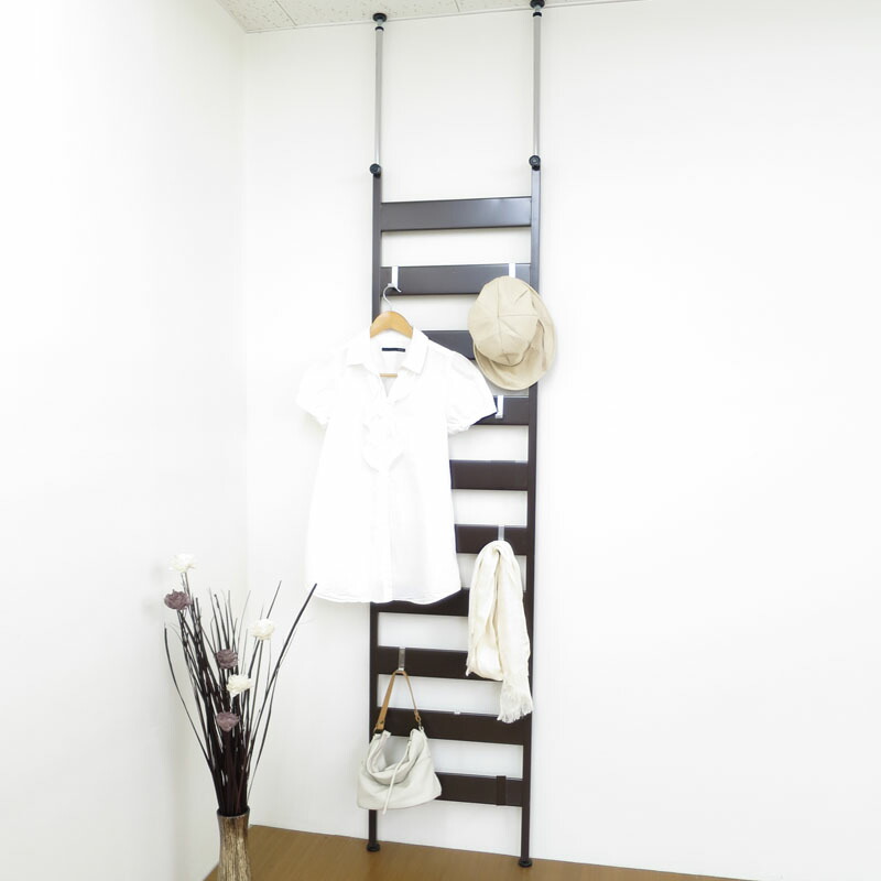 楽天市場】【日本製・送料無料】 つっぱりラダーラック 幅85cm（棚4