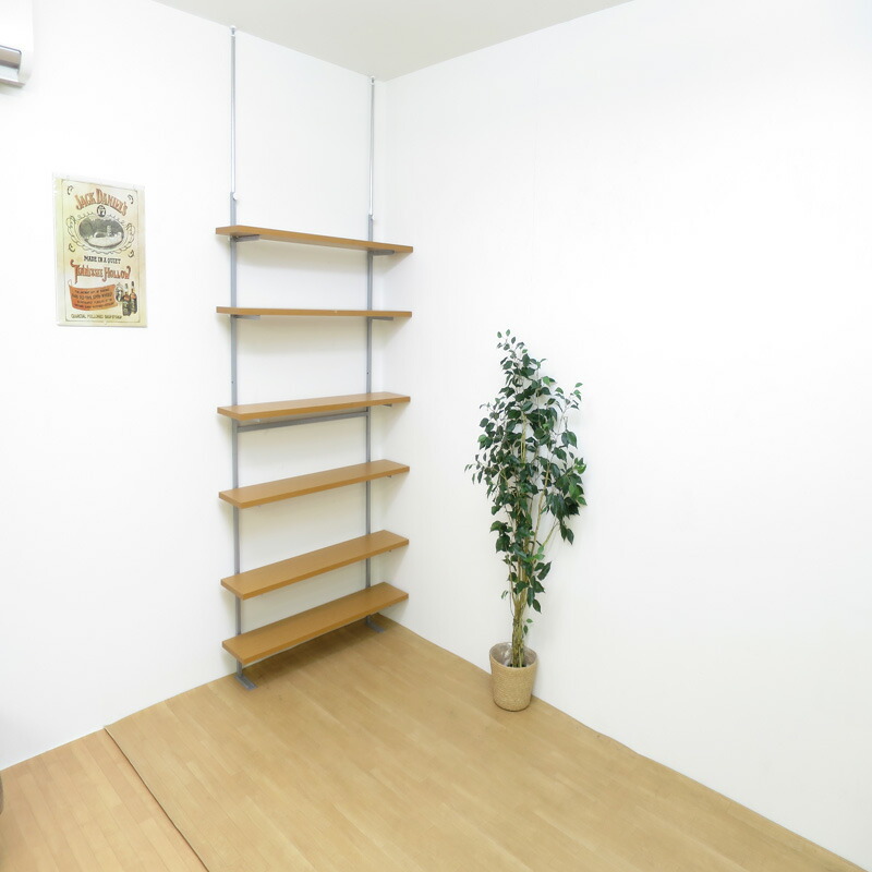 突っ張り棚　棚板可動式 楽天市場】【日本製・送料無料】 つっぱり式棚板無段階可動