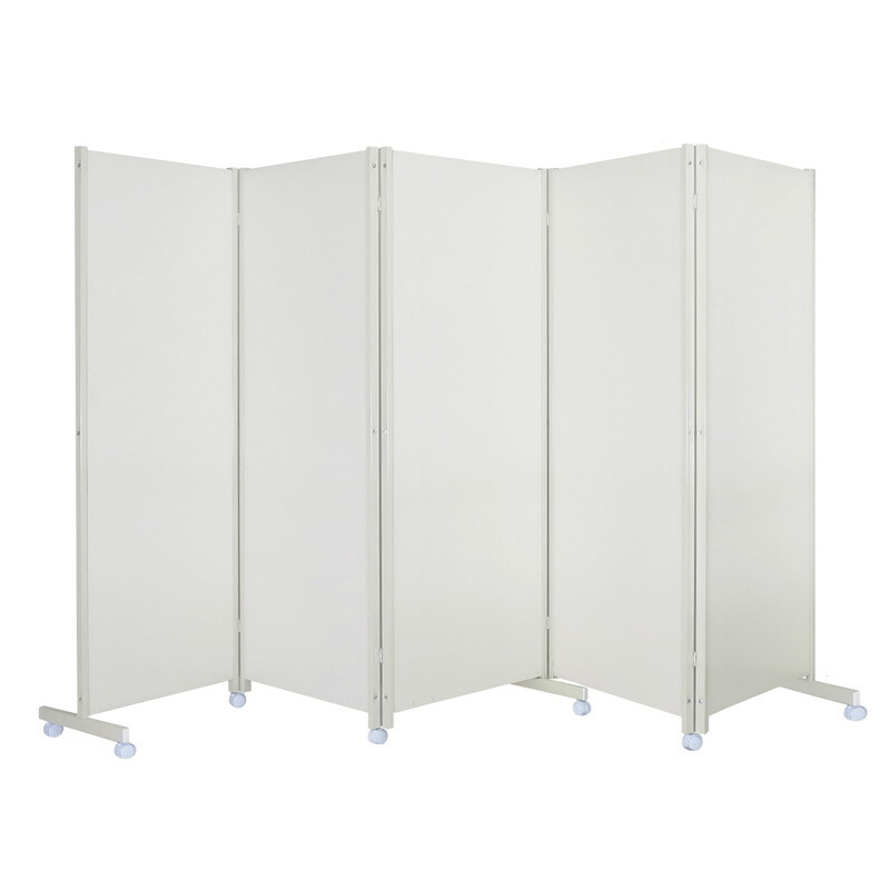 [ちびたさん専用②]パーテーション5枚組② 160cm 間仕切り ジョイント付 パーテーション キャスター付きパーテーション 5連 高さ180cm