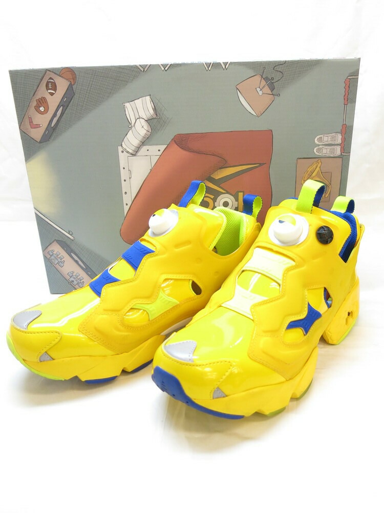 楽天1位 中古 Reebok リーボック Reebok Classic ミニオンズ Reebok ミニオンズ インスタポンプ フューリー Instapump Fury Shoes 靴 スニーカー シューズ Fy3404 クラシック 26cm イエロー キャラクター 想像を超えての Cfmi Tg