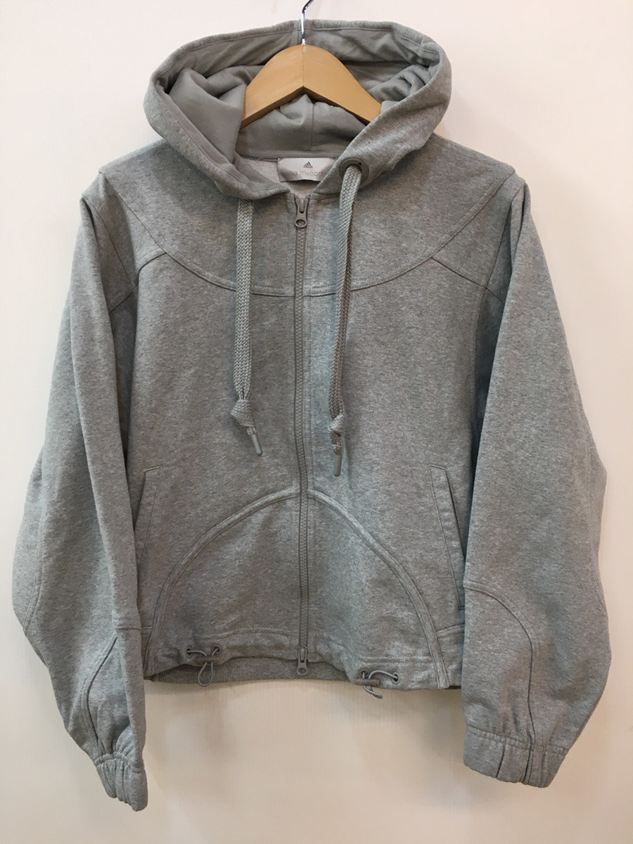 超人気 中古 アディダス Adidas ステラマッカートニー パーカ 無地 グレー Mサイズ 最も優遇 Escolasbarquinha Pt