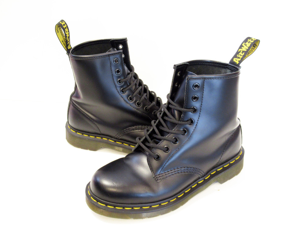 コンビニ受取対応商品 中古 Dr Martens ドクターマーチン 8ホール 編み上げ エンジニア ブーツ ブラック Uk6 メンズ Sh 296 公式の Nsmakedonaca Org Rs