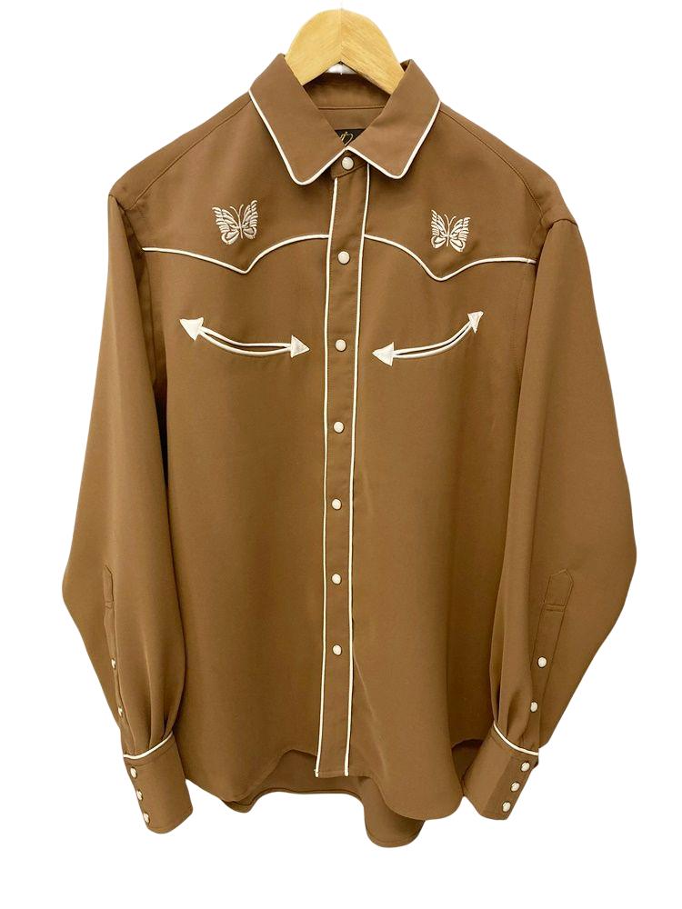 超格安一点 ニードルス Needles 19SS Embroidered Cowboy Shirt エンブ