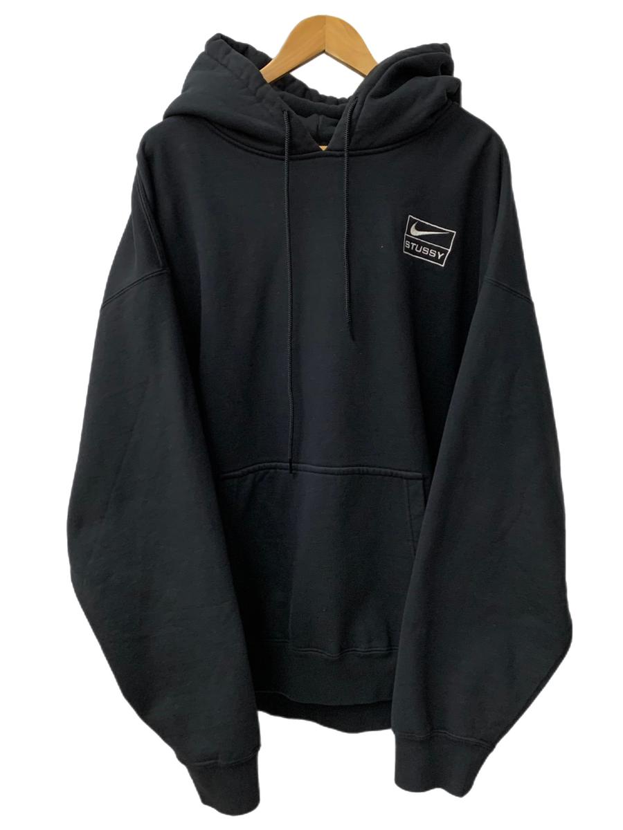 Stussy Nike プルオーバー　フーディー xs black ナイキ Nike x Stüssy Insulated Pullover Jacket. Nike JP