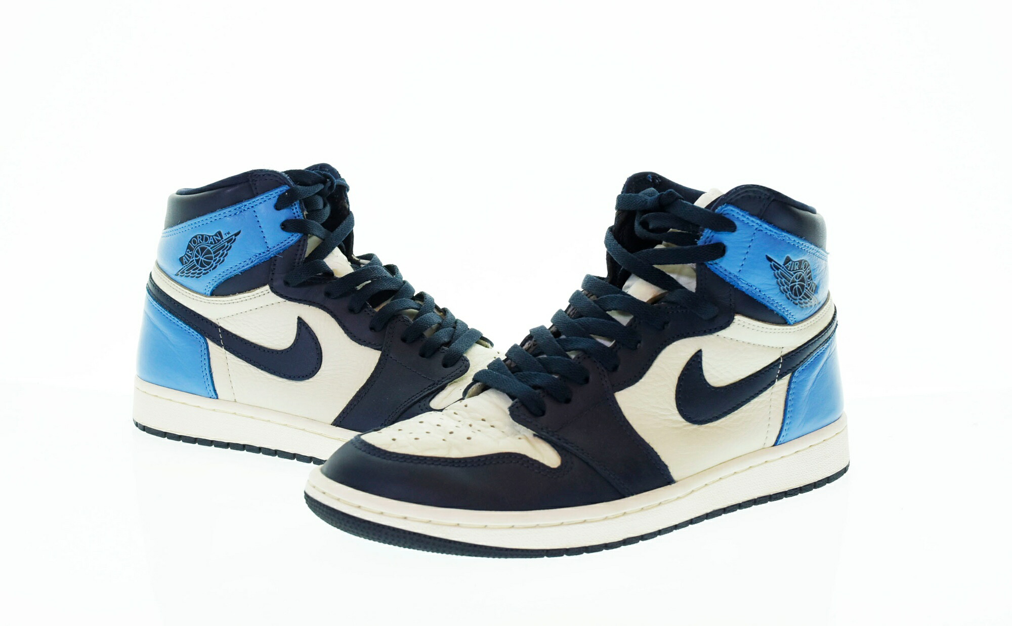 【中古】ナイキ NIKE AIR JORDAN 1 RETRO エアジョーダン 1 レトロ スニーカー 白  555088-140 メンズ靴 スニーカー 白いこと 28糎 103-shoes-122