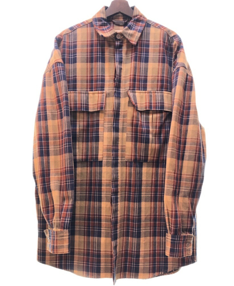 楽天市場】FEAR OF GOD Sixth Collection Checked Flannel Shirt