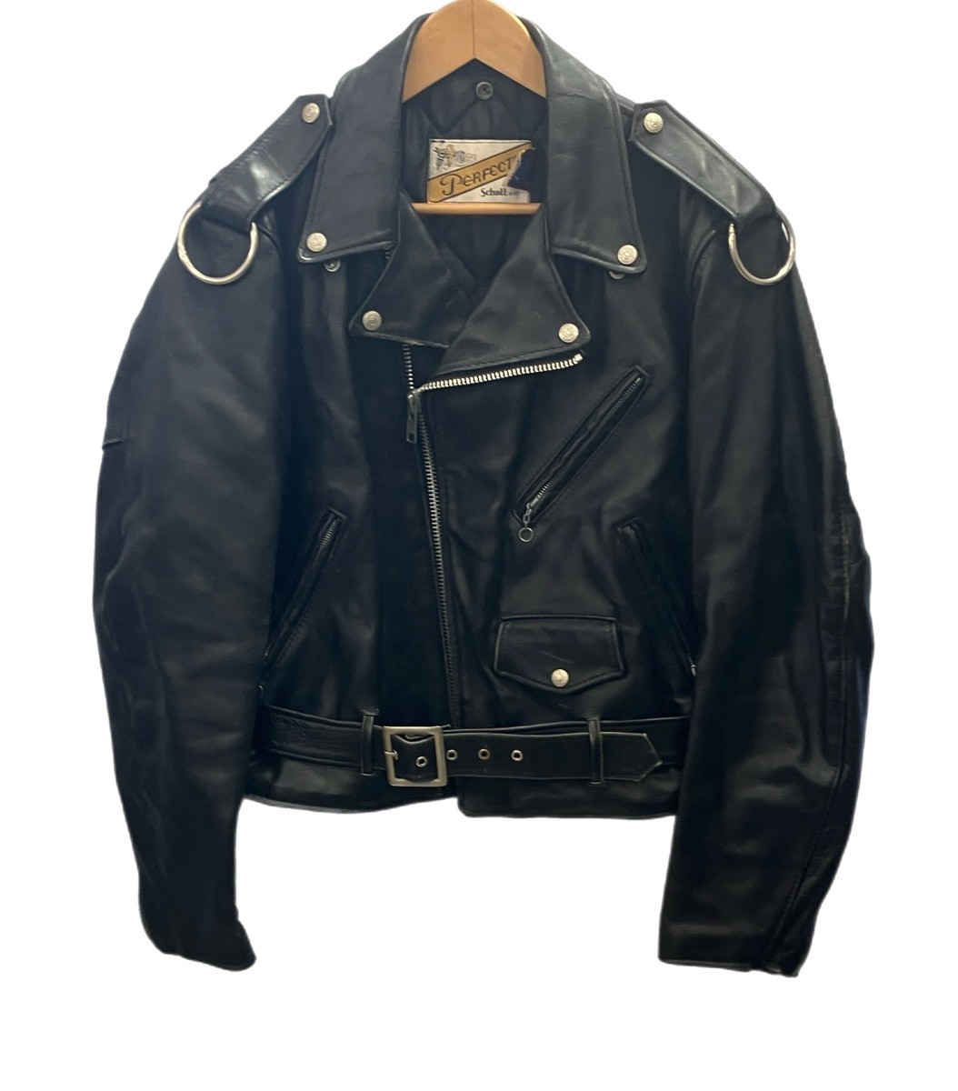 Perfecto by Schott NYC ダブルライダースジャケット 40 楽天市場】【中古】ショット SCHOTT レザー ジャケット perfecto