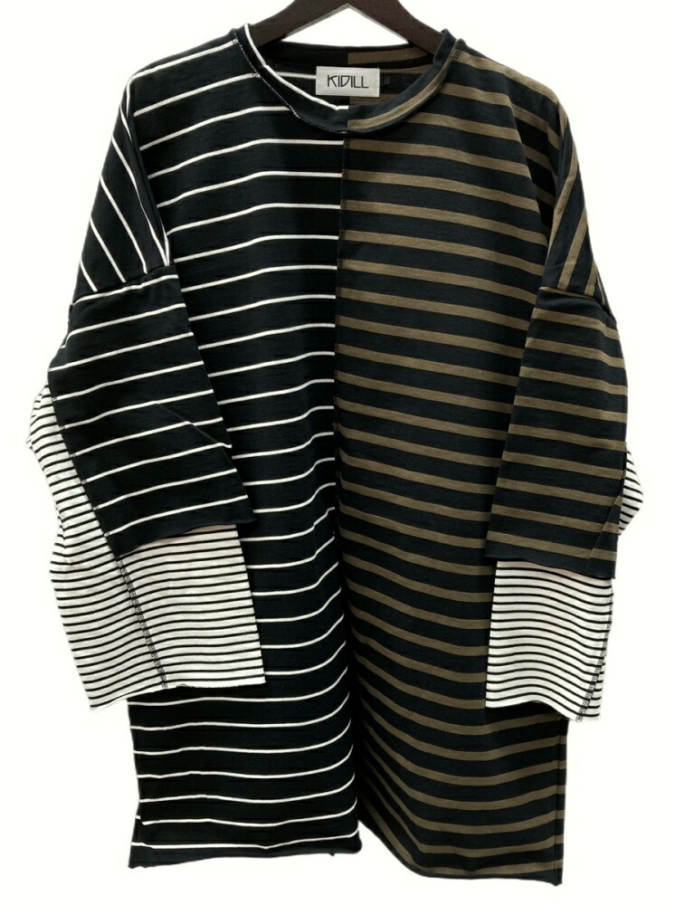 楽天市場】KIDILL MOHAIR BORDER KNIT SIZE-Free KL749 キディル