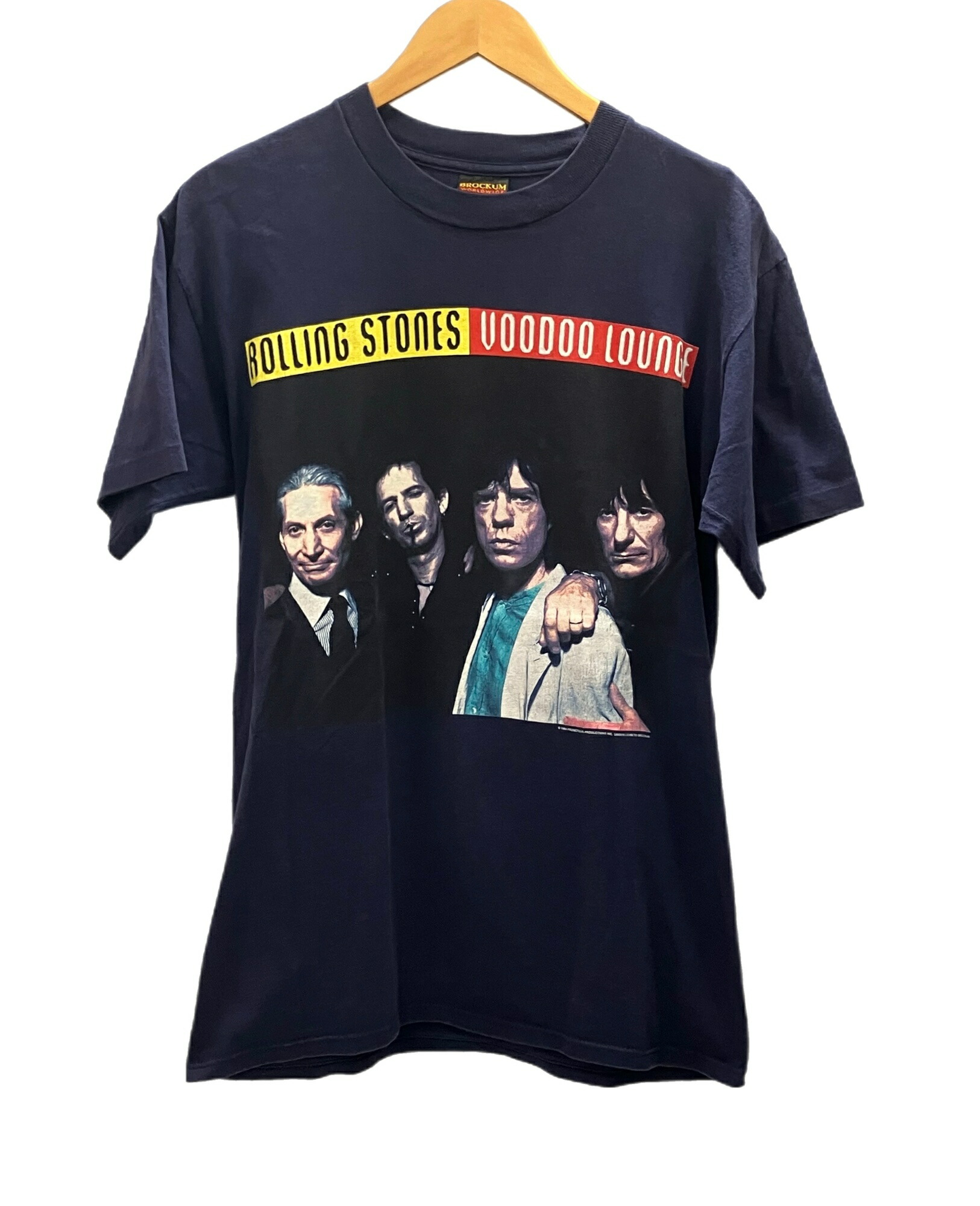 ストーンズHoodoo Voodoo Live Tシャツ 1995年製 Lサイズ Original vintage 1995 Rolling Stones Voodoo Lounge World